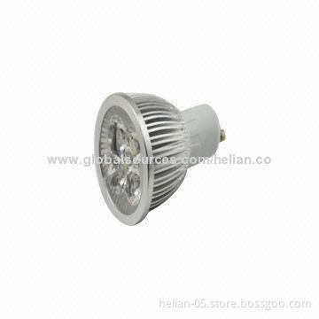 High Brightness 3W LED Spotlight, Compliant with CE Standards and RoHS Directive